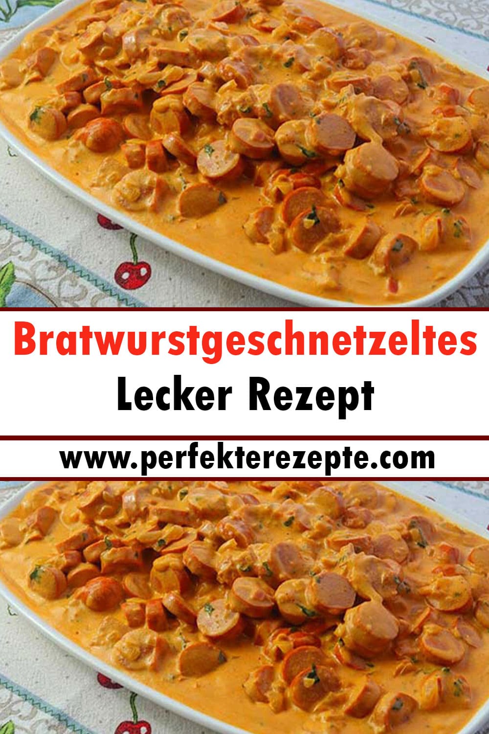 Bratwurstgeschnetzeltes Lecker Rezept