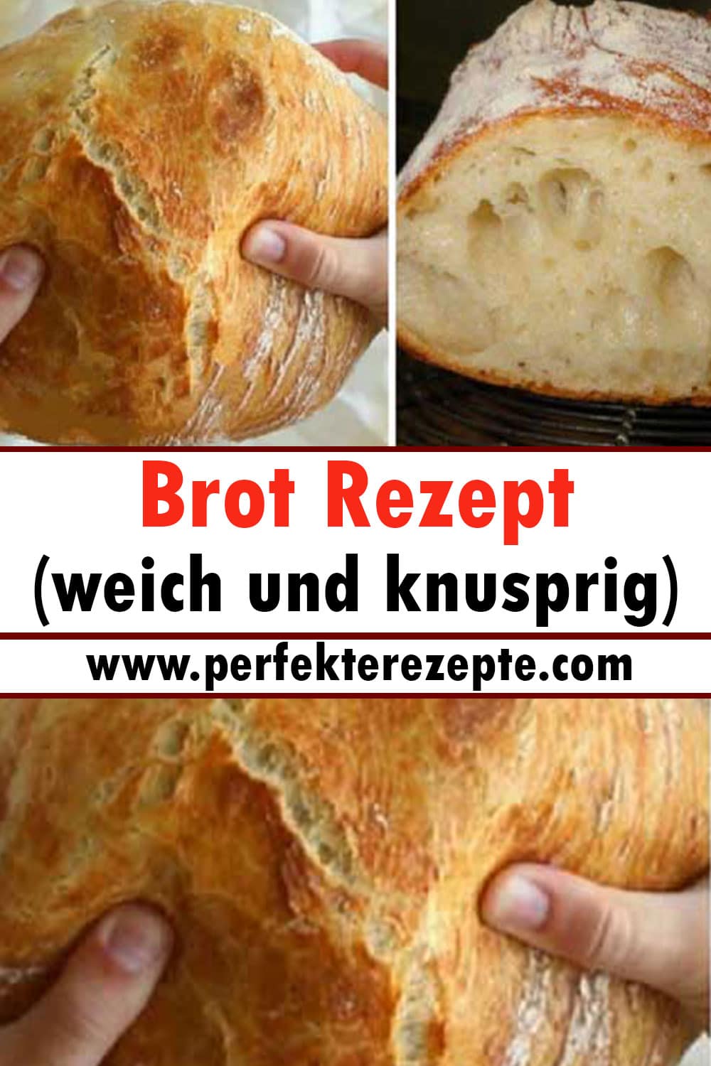 Brot Rezept (weich und knusprig)