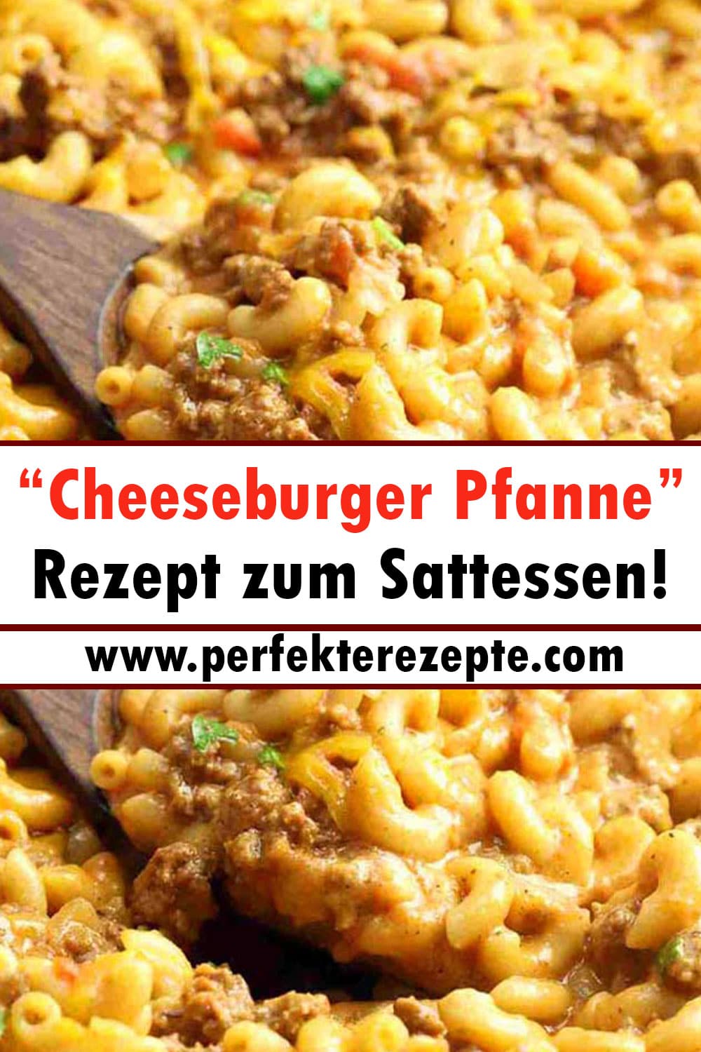 “Cheeseburger Pfanne” Rezept zum Sattessen!