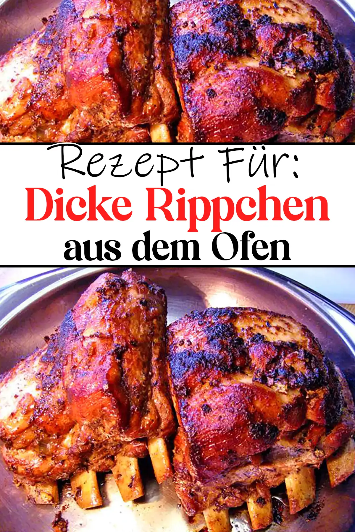 Dicke Rippchen Rezept aus dem Ofen