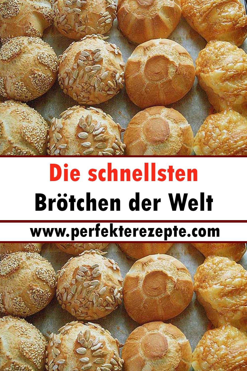 Die schnellsten Brötchen Rezept der Welt