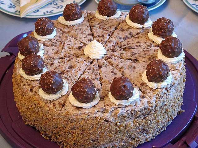 Ferrero Rocher Torte Rezept