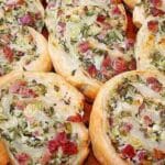 Flammkuchenrolle zum Mittagessen Rezept, sehr einfach!