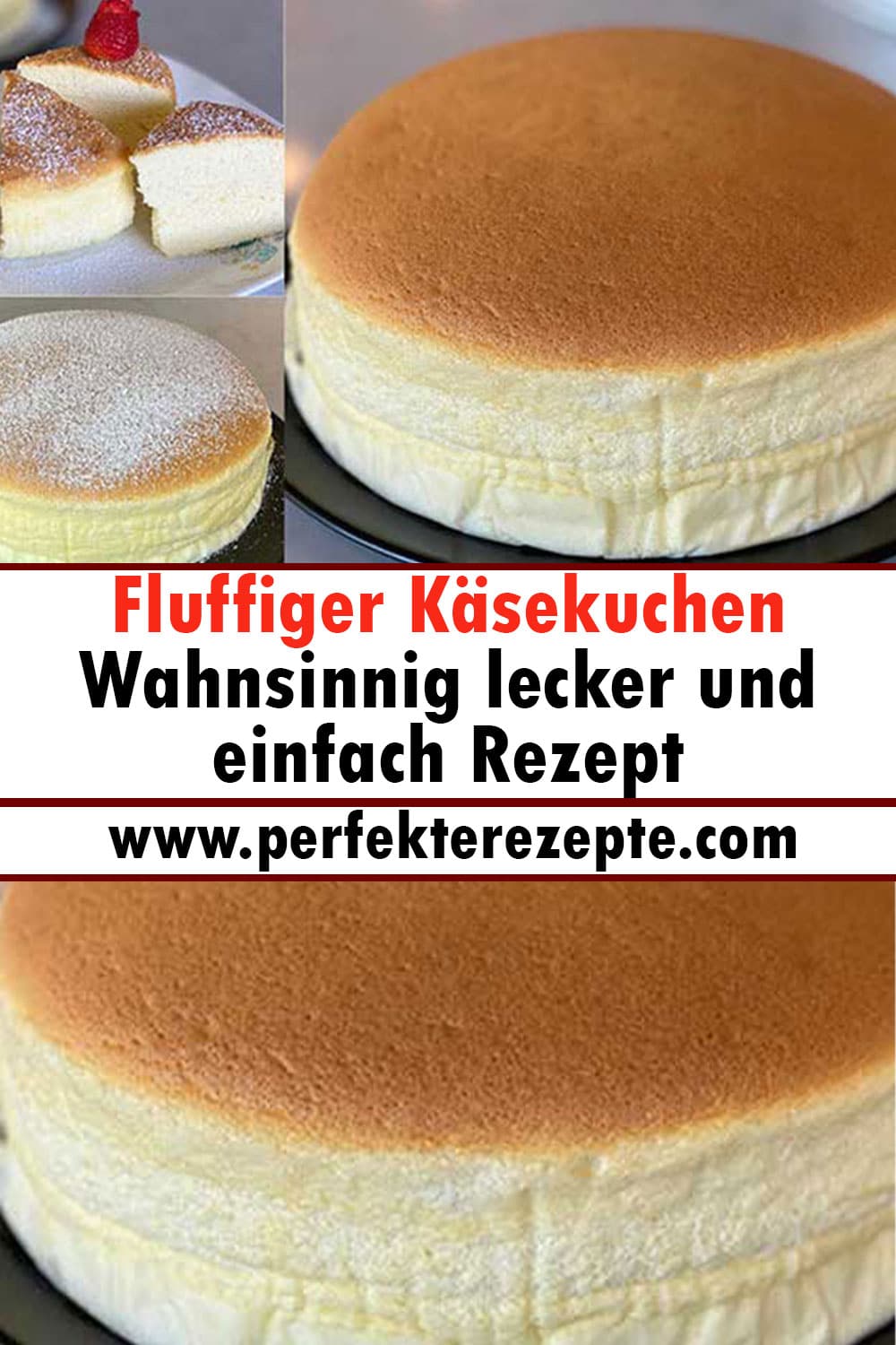 Fluffiger Käsekuchen Wahnsinnig lecker und einfach Rezept