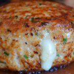 Frikadellen mit Camembert gefüllt Rezept