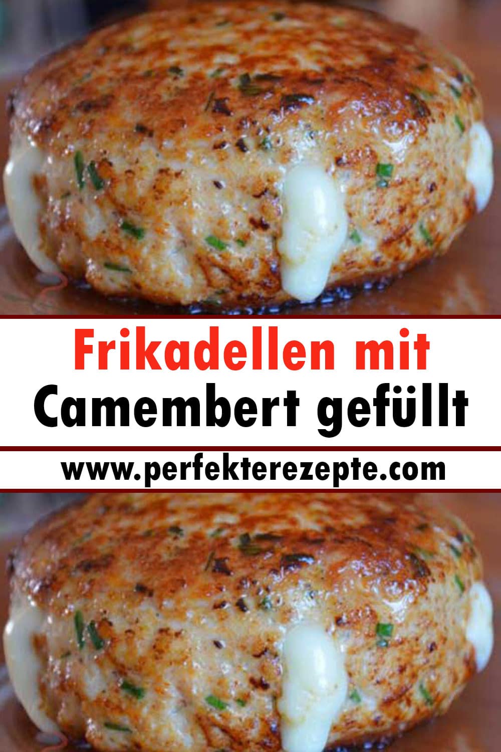 Frikadellen mit Camembert gefüllt Rezept