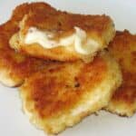 Gebratener Schafskäse mit Spinat Rezept