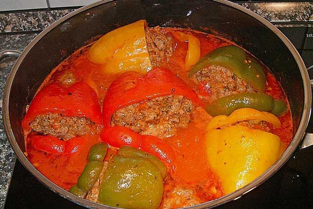 Gefüllte Paprika Rezept