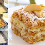 Gestreuter Tassenkuchen mit Äpfeln Rezept