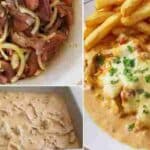 Gyros überbacken in Metaxasauce Rezept zum Abendessen!