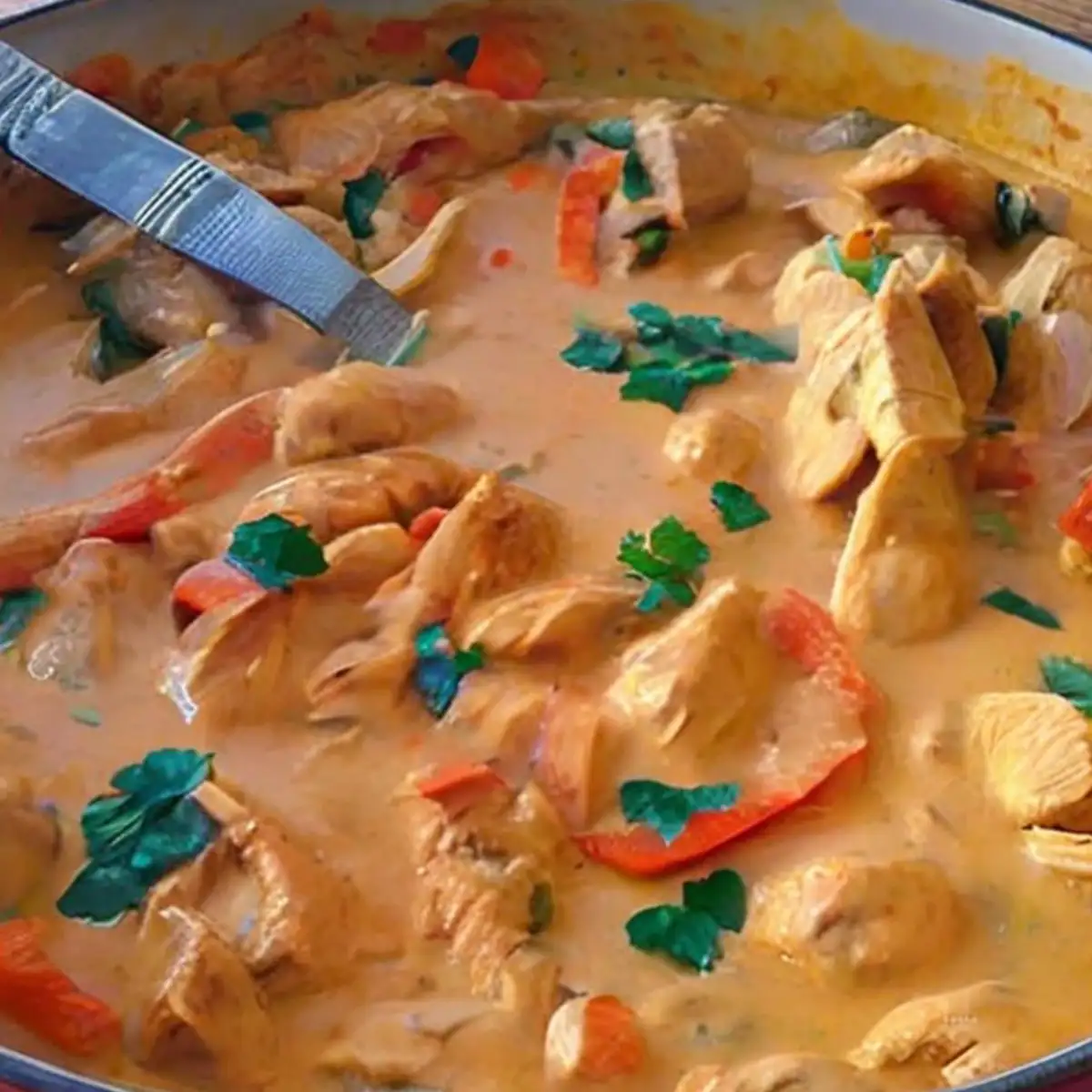 Hähnchen Stroganoff mit Suchtpotenzial Rezept