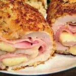 Hähnchenbrust mit Parmesankruste überbacken Rezept