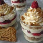 Himbeerdessert mit Spekulatius Rezept, Das Dessert ist unwiderstehlich, versprochen!