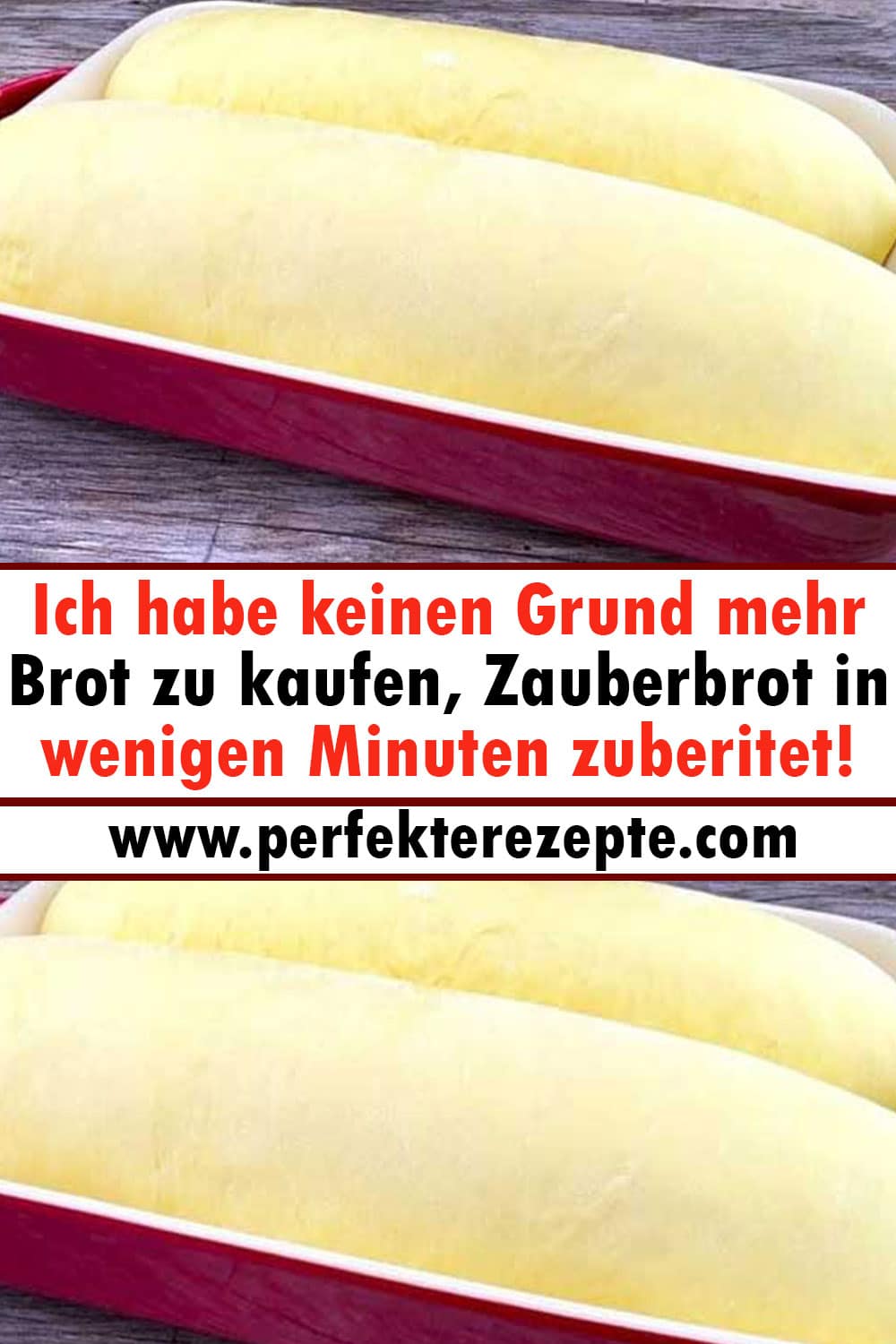 Ich habe keinen Grund mehr Brot zu kaufen, Zauberbrot in wenigen Minuten zuberitet!