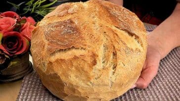 Ich werde Brot nie wieder kaufen, in 5 Minuten zubereitet!