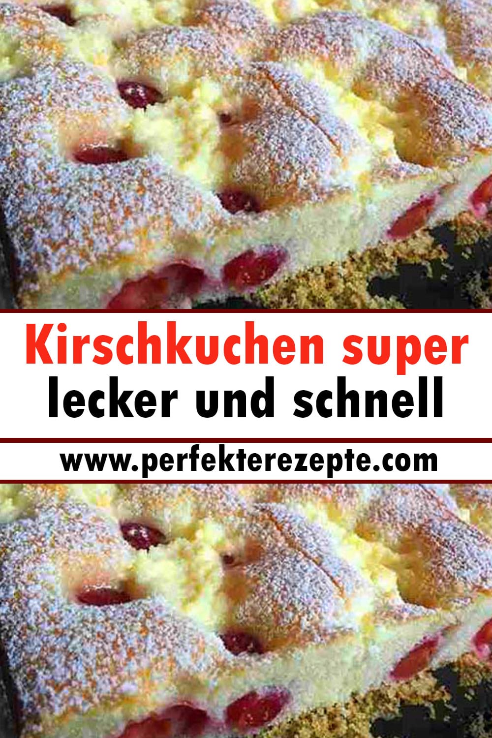 Kirschkuchen super lecker und schnell Rezept!