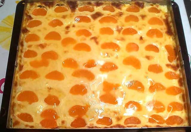 Mandarinen Schmand Kuchen Rezept