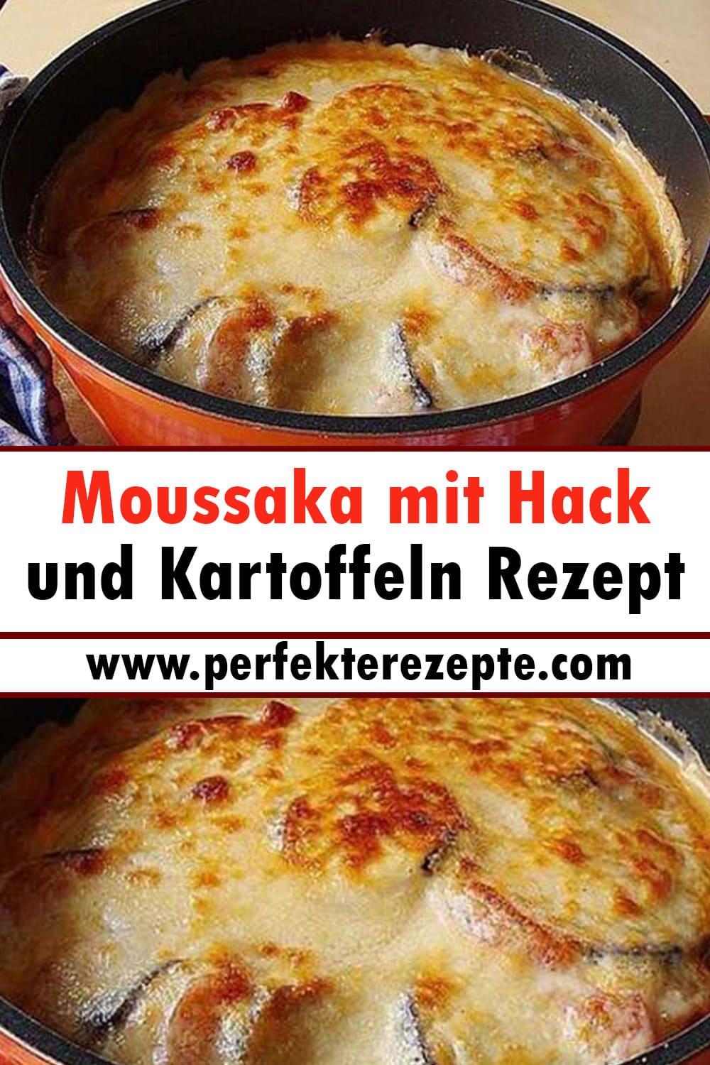 Moussaka mit Hack und Kartoffeln Rezept