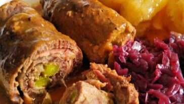 Oma’s Authentic German Beef Rouladen Rezept