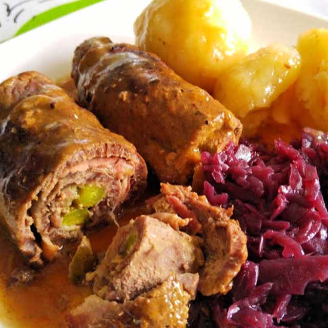 Oma’s Authentic German Beef Rouladen Rezept