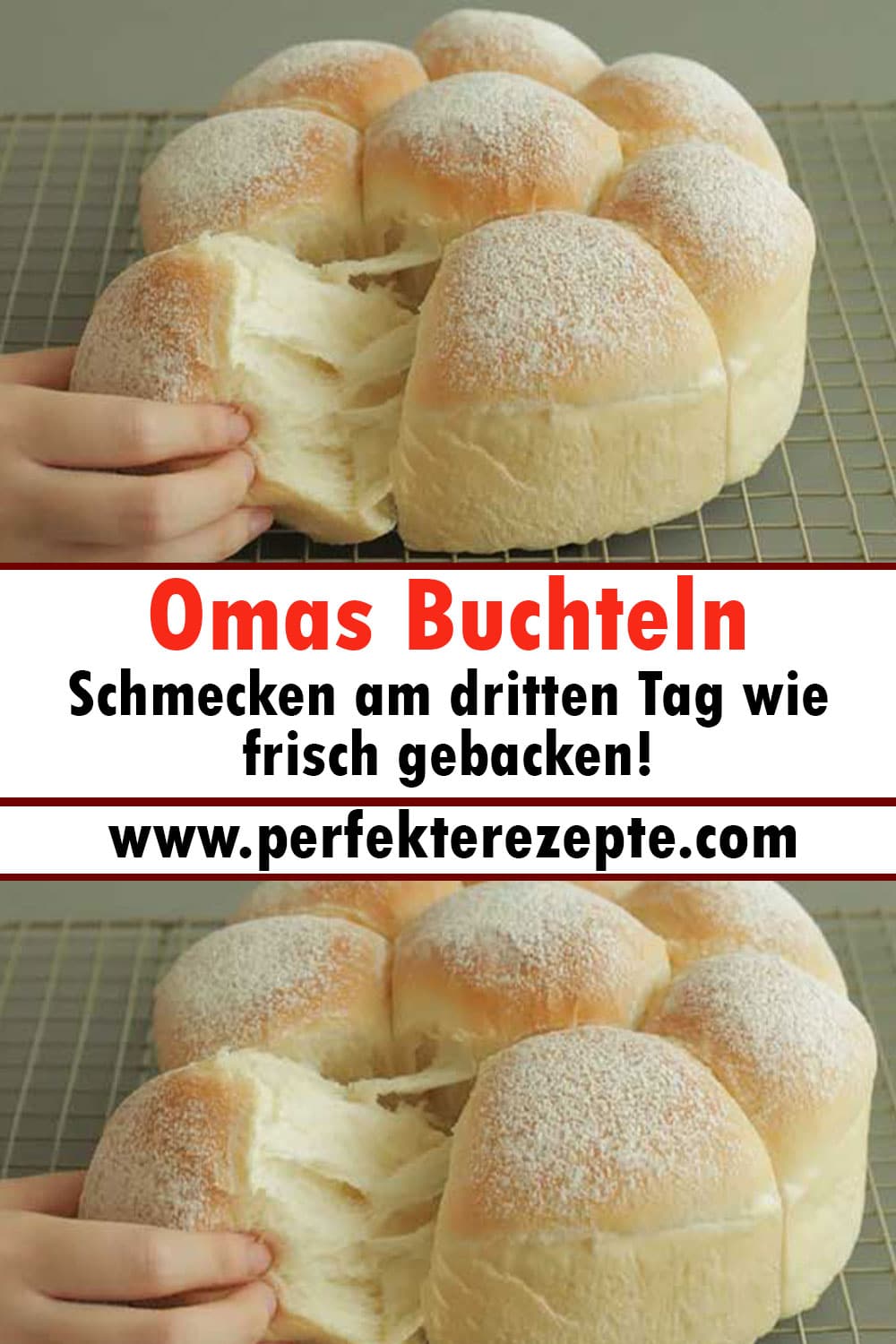 Omas Buchteln Rezept, Schmecken am dritten Tag wie frisch gebacken!