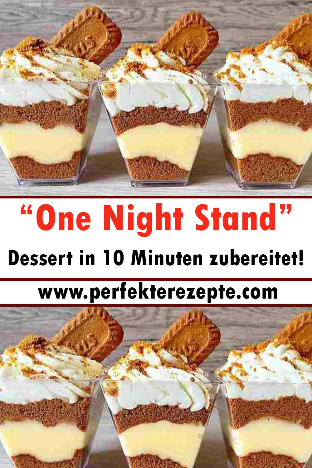 “One Night Stand” Dessert Rezept in 10 Minuten zubereitet!