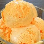 Orangeneis ohne Eismaschine Rezept mit Zutaten die jeder zuhause hat!