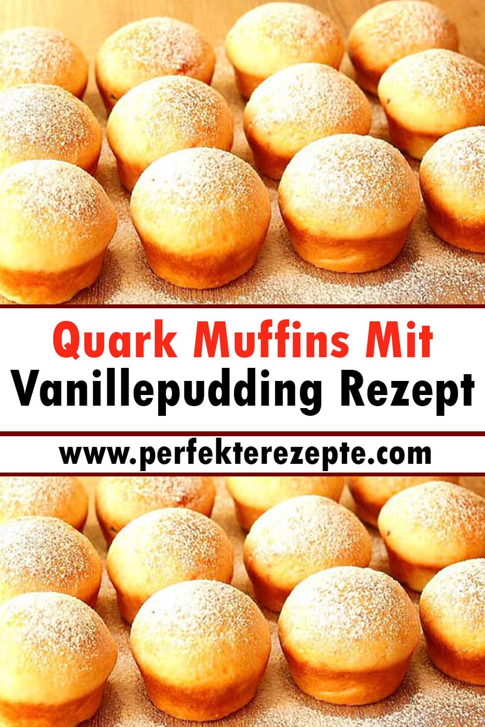 Quark Muffins Mit Vanillepudding Rezept