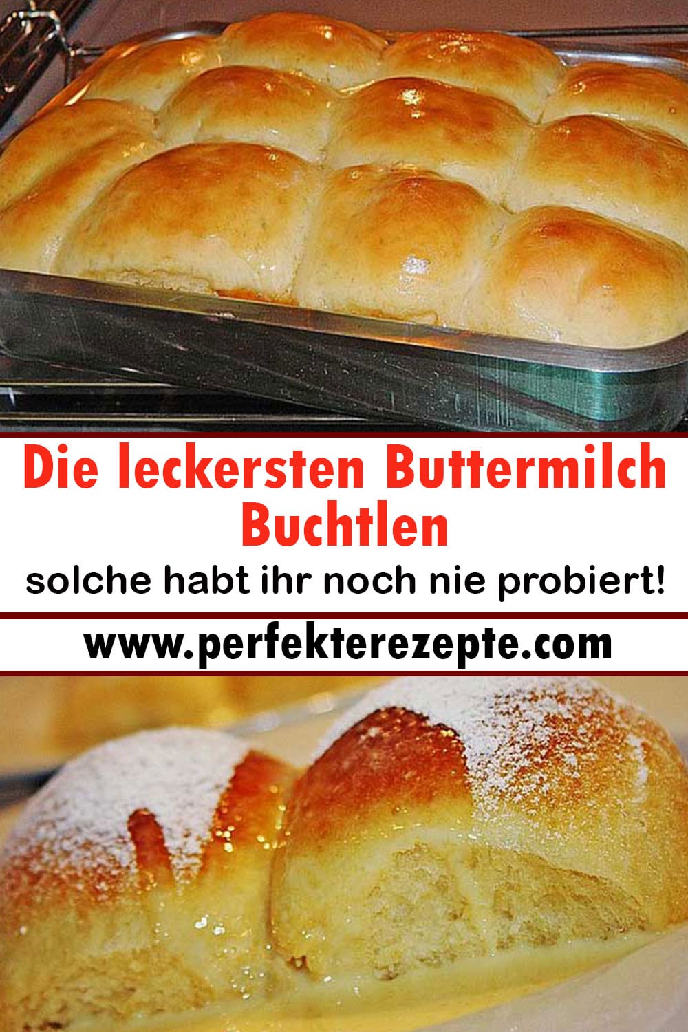 Rezept: Die leckersten Buttermilch Buchtlen, solche habt ihr noch nie probiert!