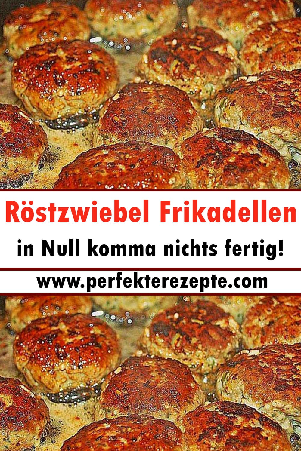 Röstzwiebel Frikadellen Rezept in Null komma nichts fertig!