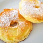 Schnelle gebackene apfelringe Rezept