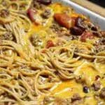 Spaghetti Auflauf mit Hackfleisch Rezept