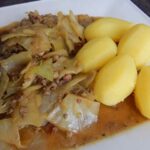 Weißkohl / Schmorkohl oder geplatzte Kohlroulade Rezept