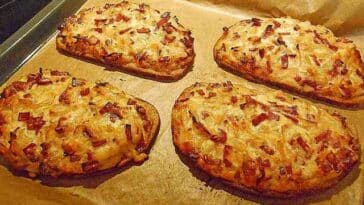 Zwiebelkuchen Schnitte Rezept