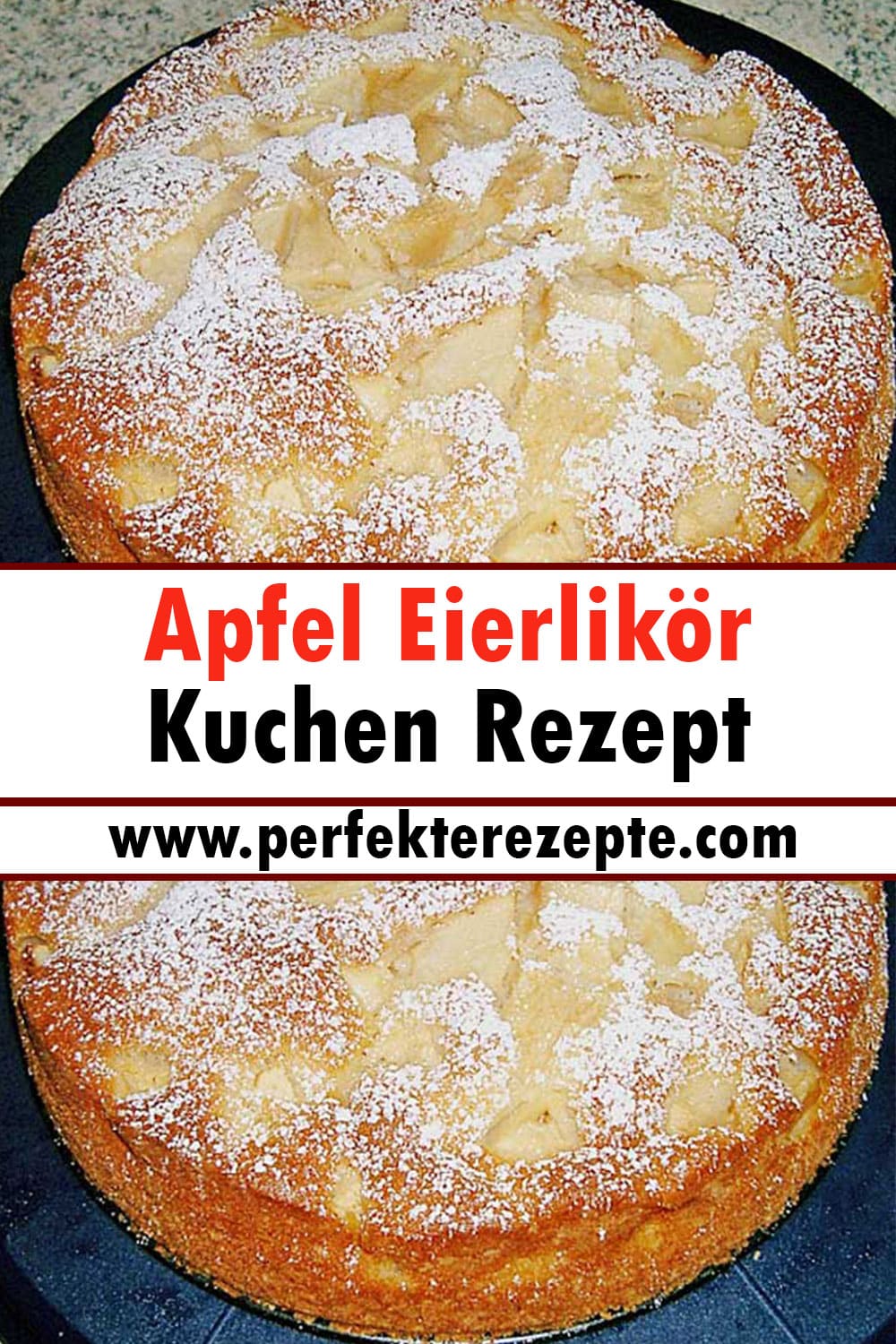 Apfel Eierlikör Kuchen Rezept