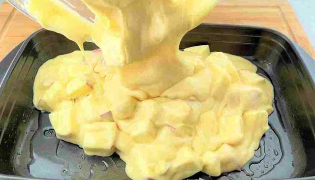 Apfel Schmandkuchen Rezept in 5 Minuten Zubereitet!