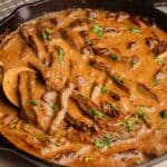 Boeuf Stroganoff es schmeckt köstlich Rezept