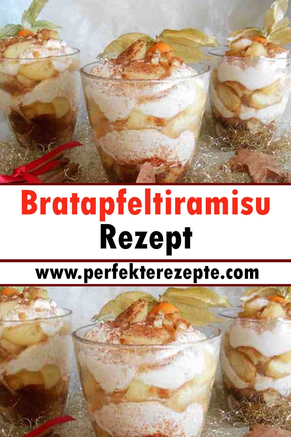 Bratapfeltiramisu Rezept - Schnelle und Einfache Rezepte