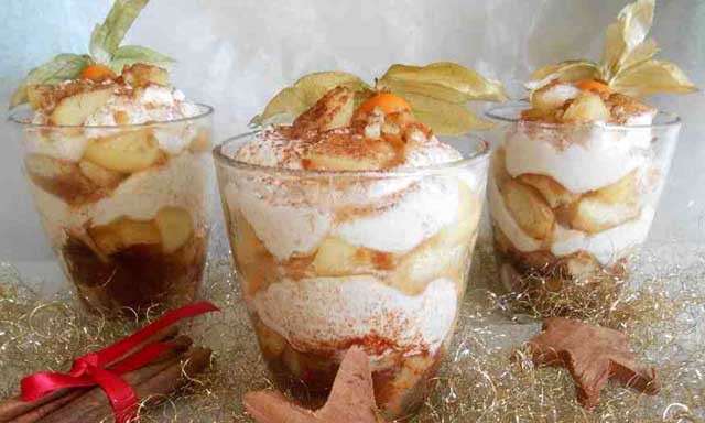 Bratapfeltiramisu Rezept