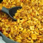 Cheeseburger Macaroni Rezept One-Pot Abendessen