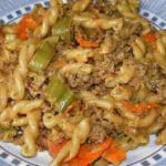 Curryrahm Nudeln mit Hackfleisch Rezept
