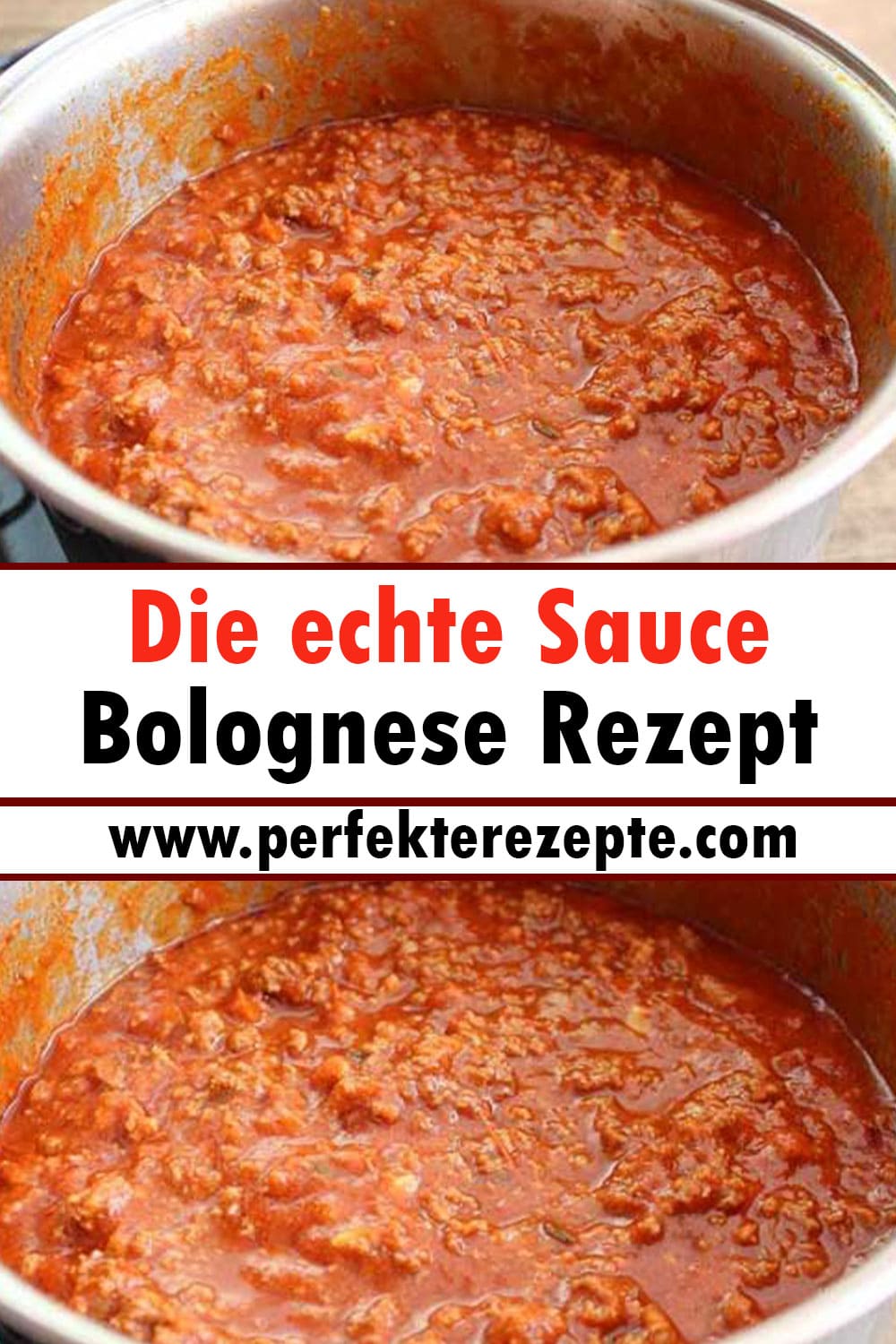Die echte Sauce Bolognese Rezept