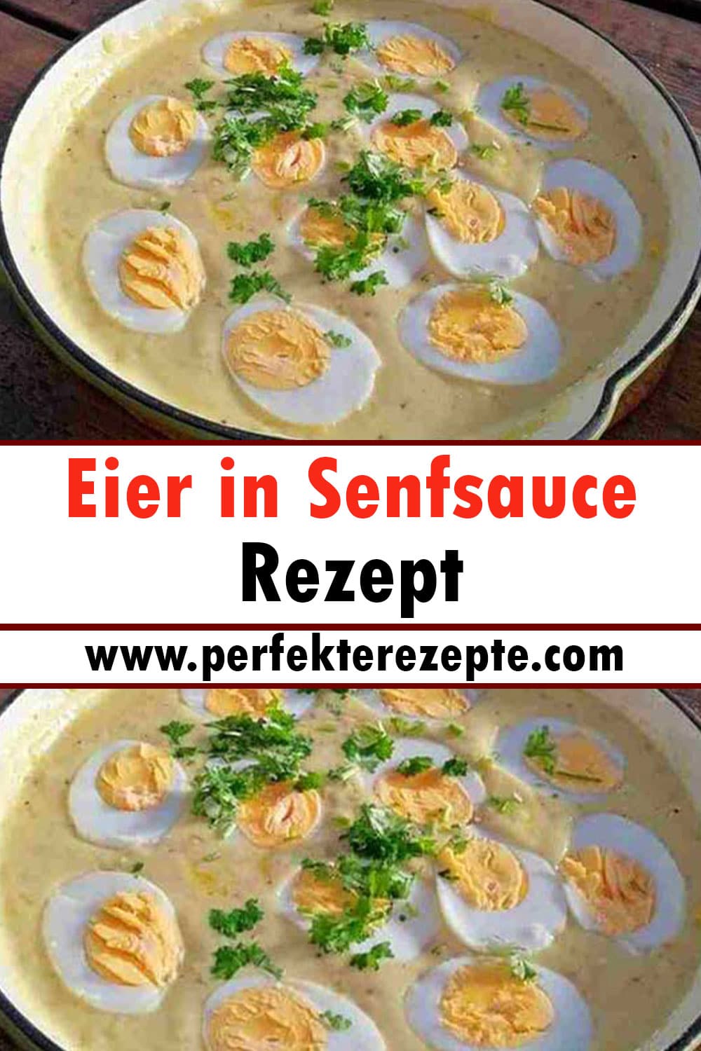 Eier in Senfsauce Rezept