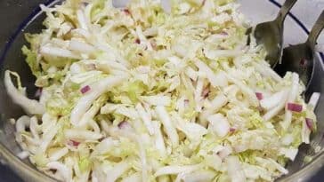 Einfacher Chinakohlsalat Rezept