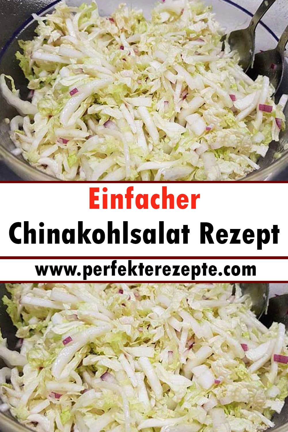 Einfacher Chinakohlsalat Rezept