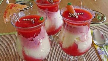 Erdbeeren Mit Vanille-Eierlikör-Creme Rezept