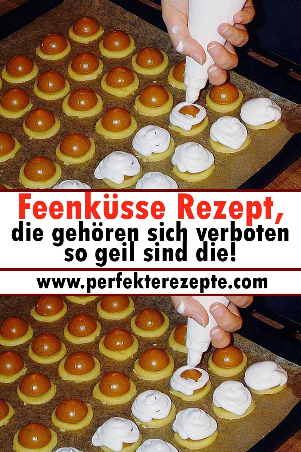 Feenküsse Rezept, die gehören sich verboten so geil sind die!