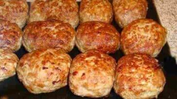 Frikadellen aus dem Backofen Rezept zum Sattessen!
