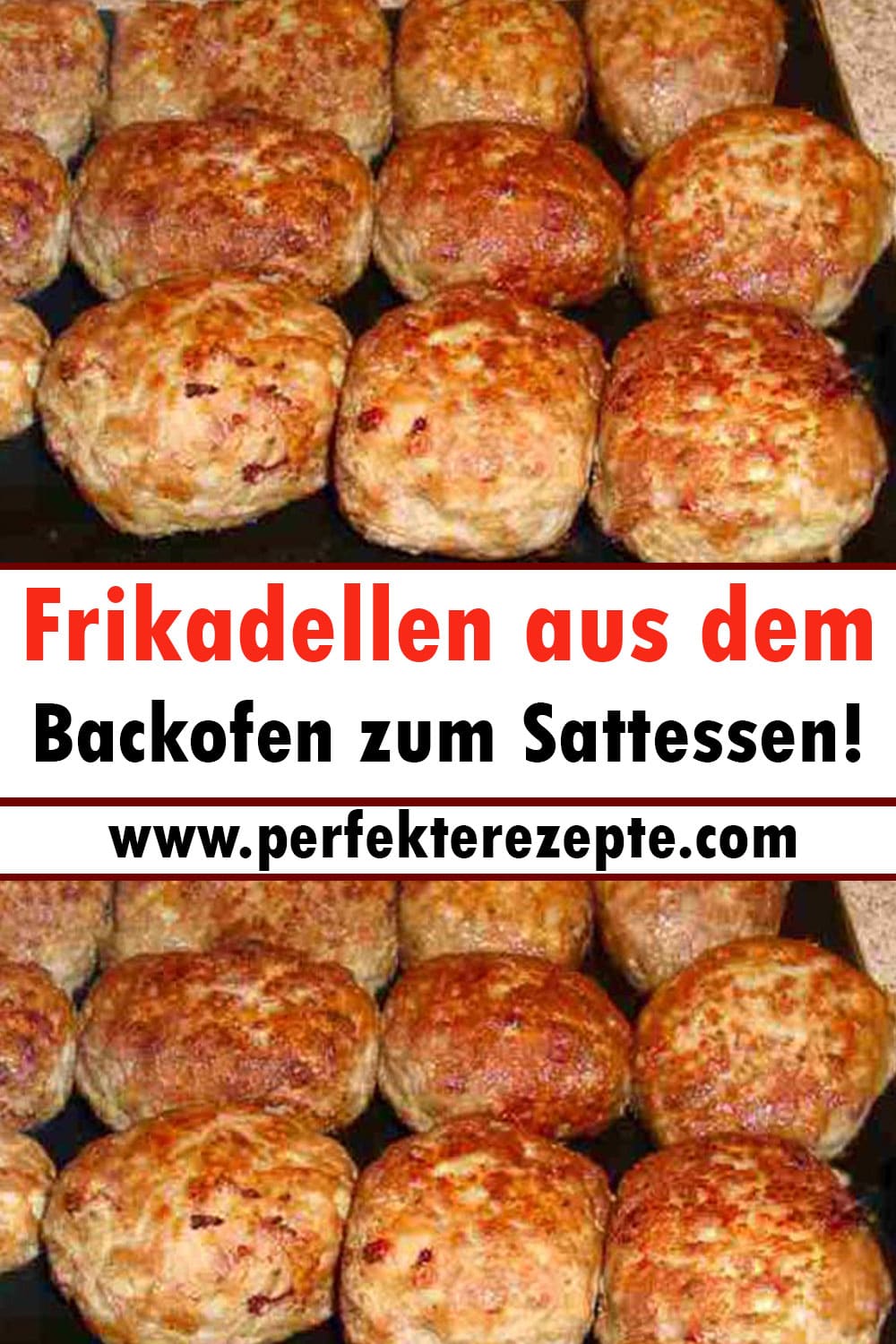 Frikadellen aus dem Backofen Rezept zum Sattessen!