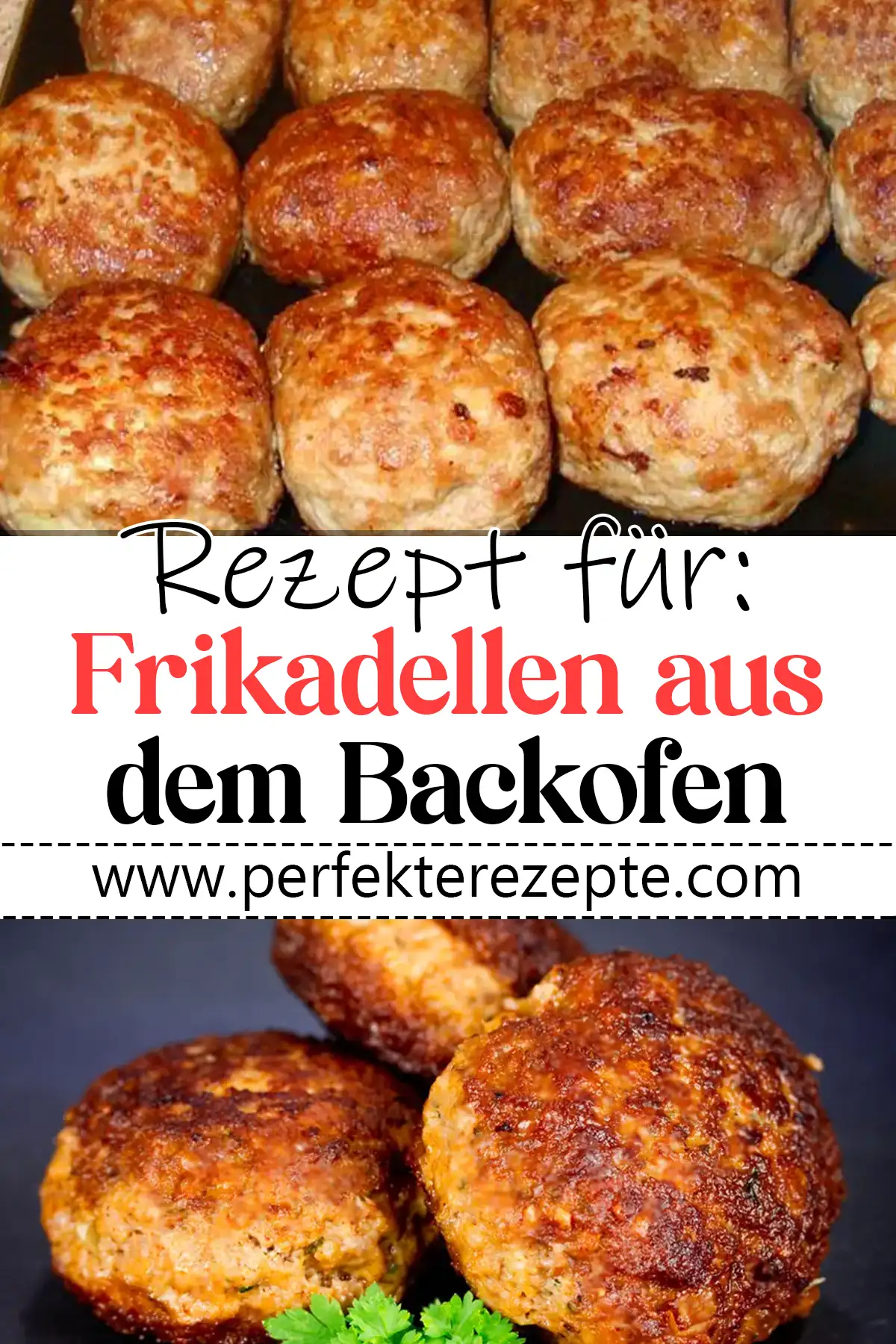 Frikadellen aus dem Backofen Rezept zum Sattessen!